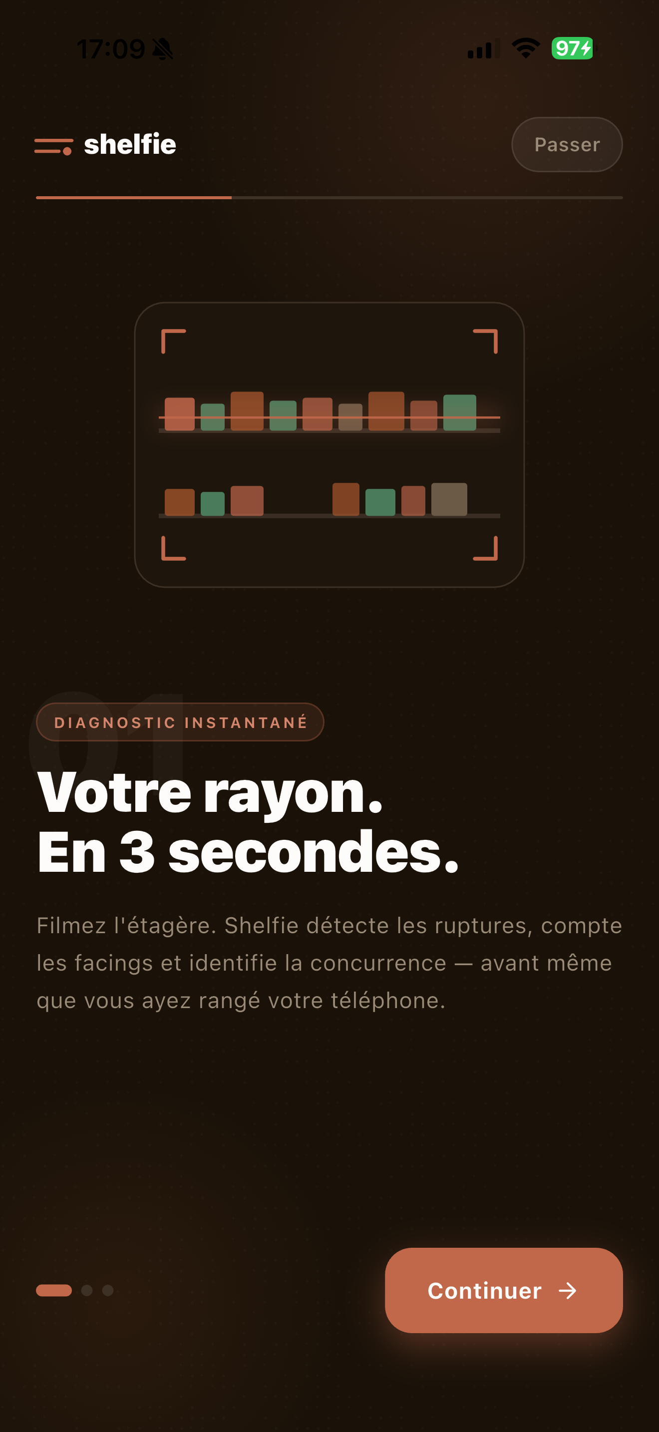 Shelfie — Résultats analyse